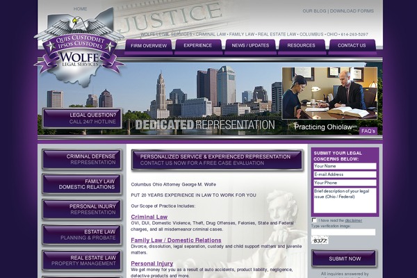 ohiolaw.net site used Themodernfirm-framework