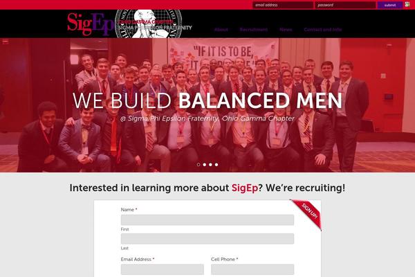 ohiostatesigep.com site used Sigep-2014