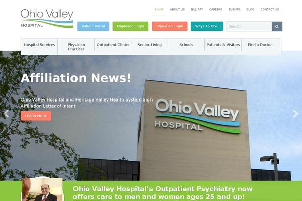 ohiovalleyhospital.org site used Boxpress