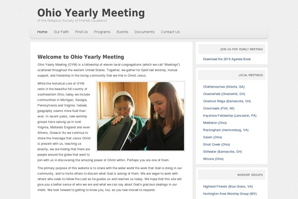 ohioyearlymeeting.org site used Paperpunch
