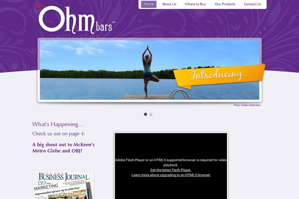 ohmbars.com site used Avalon_ohm