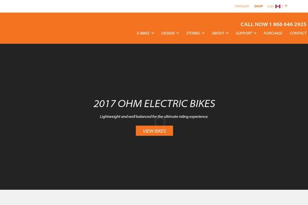 ohmcycles.com site used Ohm