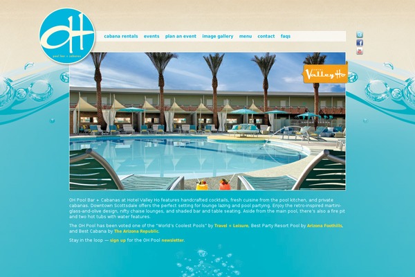 ohpool.com site used Ohpool