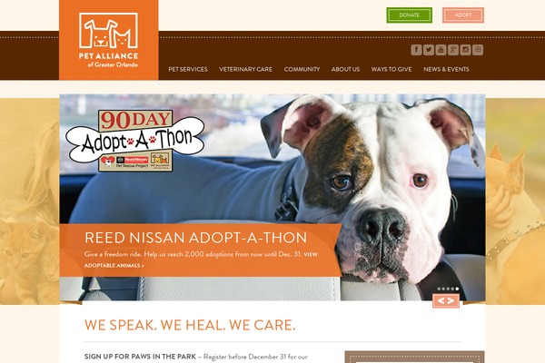 ohs-spca.org site used Spine2