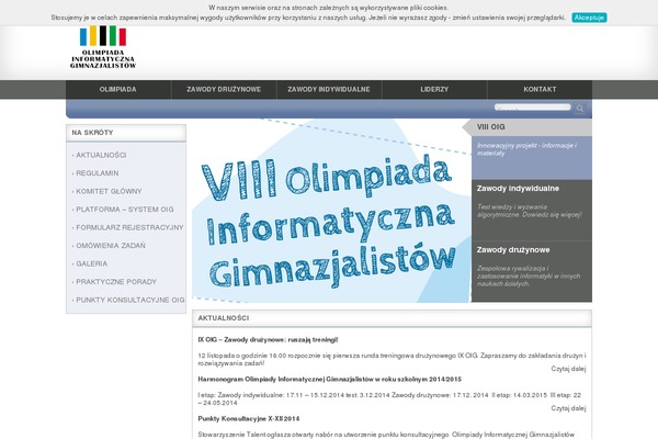 oig.edu.pl site used Talent