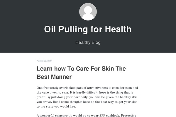 oil-pulling-wiki.com site used fastr