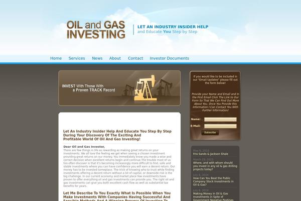 oilandgasinvesting.com site used Oilpress