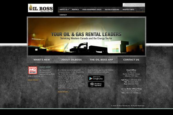 oilbossrentals.com site used Oilboss