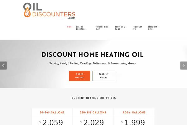 Salient theme site design template sample