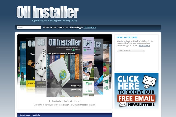 oilinstaller.co.uk site used Oi