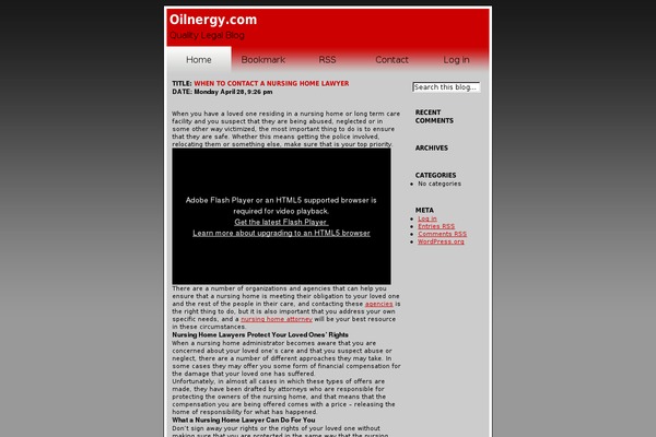 oilnergy.com site used Bigred