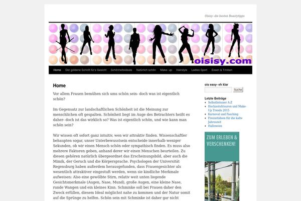 Twenty Ten theme site design template sample