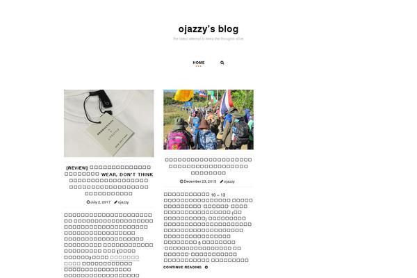 ojazzy.com site used Boksy Lite