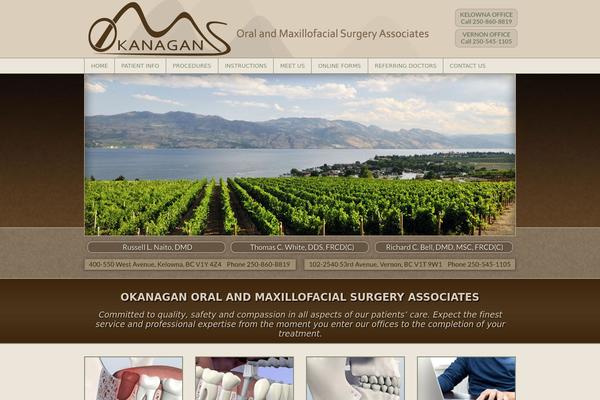okanaganoralsurgery.com site used Okanaganoralsurgery