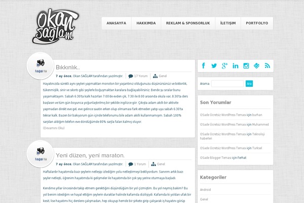 OSade WordPress theme, websites list used OSade theme OSade theme websites examples