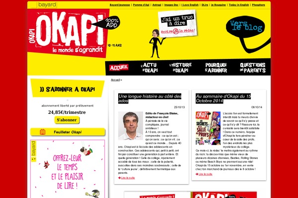 okapi.fr site used Okapi