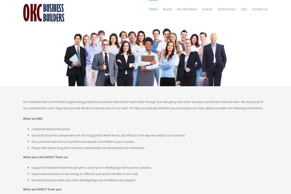 Avada theme site design template sample
