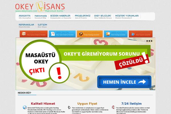 okeylisans.com site used Okeyv1