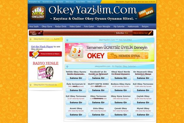okeyyazilim.com site used Okeyv1