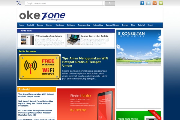 okezone.web.id site used Barc0de