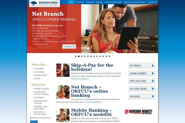 okfcu.com site used Okfcu_theme