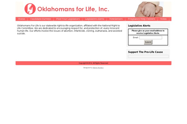 okforlife.com site used Ok_for_life_blog