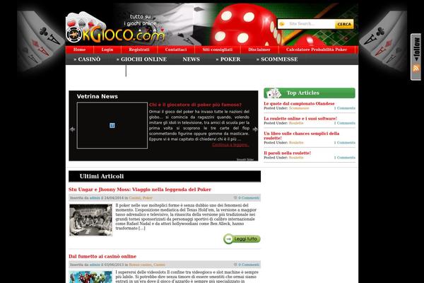 Gamenow theme site design template sample