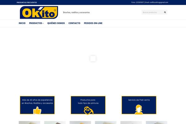 okito.cl site used Suave-child