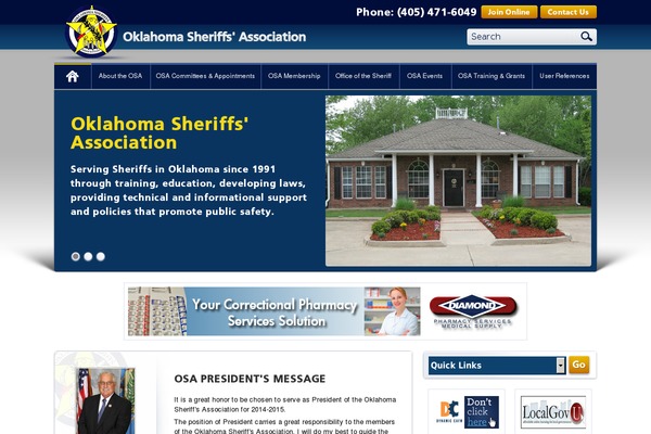 oklahomasheriffs.org site used Akd