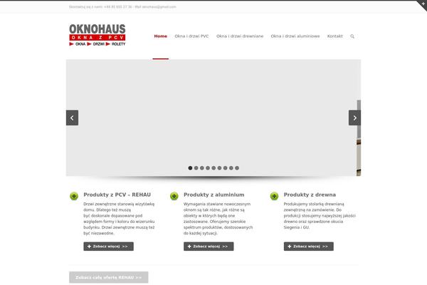 oknohaus.pl site used Inovado