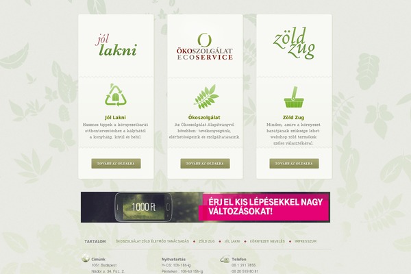 okoszolgalat theme websites examples