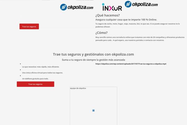 okpoliza.com site used Kallyas-pro