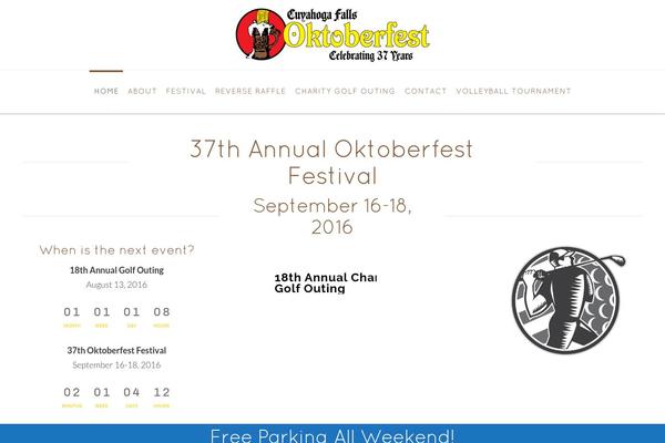 oktoberfestcfo.com site used X | The Theme