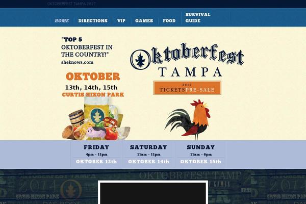 oktoberfesttampa.com site used Oktoberfest-tampa-2014