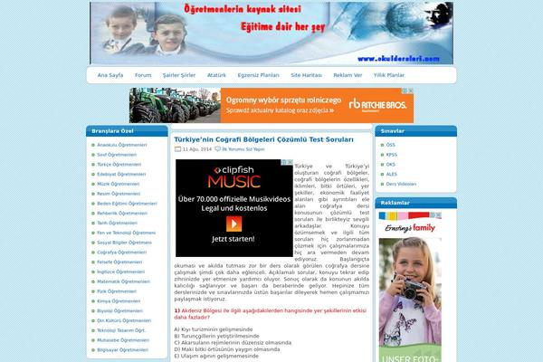 okuldersleri.com site used Tigopedia-reloaded1