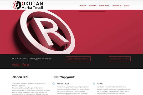 Porto theme site design template sample