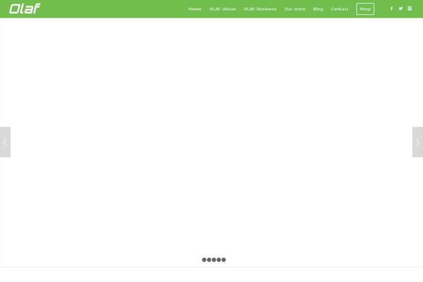 Enfold theme site design template sample