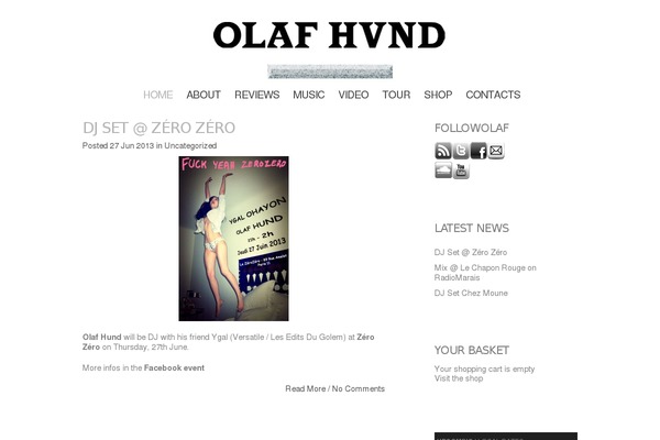 olafhund.com site used Dilapidated