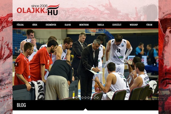 olajkk.hu site used Sporty-wp-theme