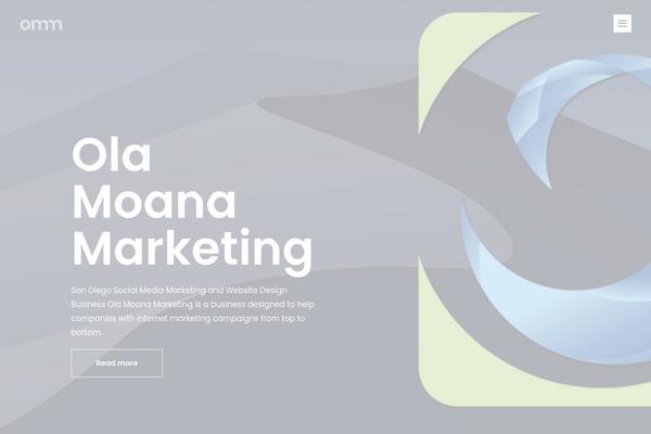 olamoana.com site used Blomma