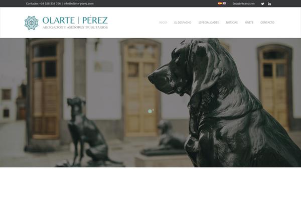 olarte-perez.com site used Olarteperez2020