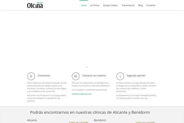 olcinadental.com site used Olcina