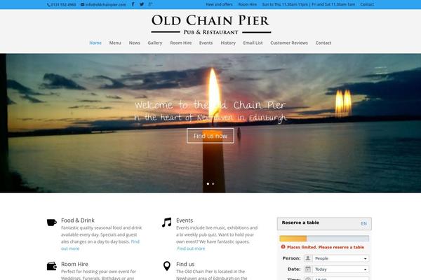 Divi theme site design template sample
