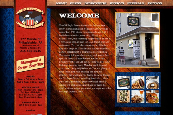 oldeagletavern.com site used Oet2012