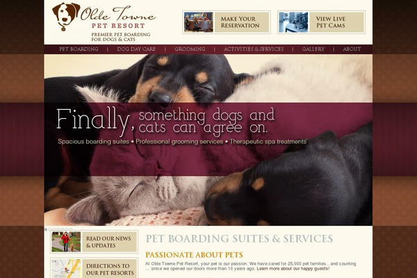 oldetownepetresort.com site used Otpr