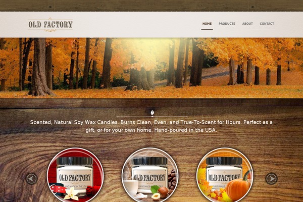 oldfactorycandles.com site used Oldfactorycandles