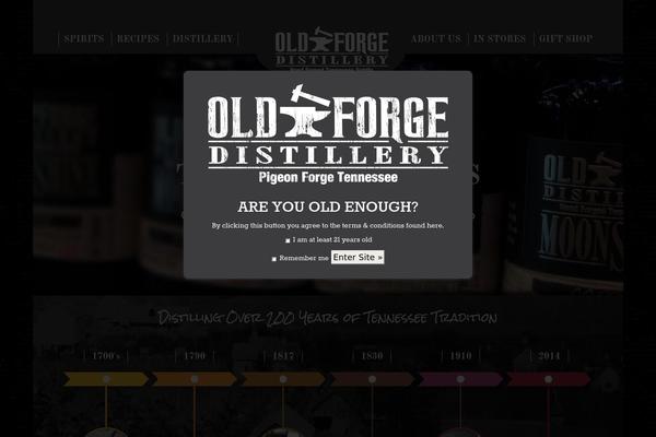oldforgedistillery.com site used Oldforge