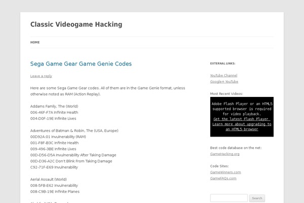 Twenty Twelve theme site design template sample