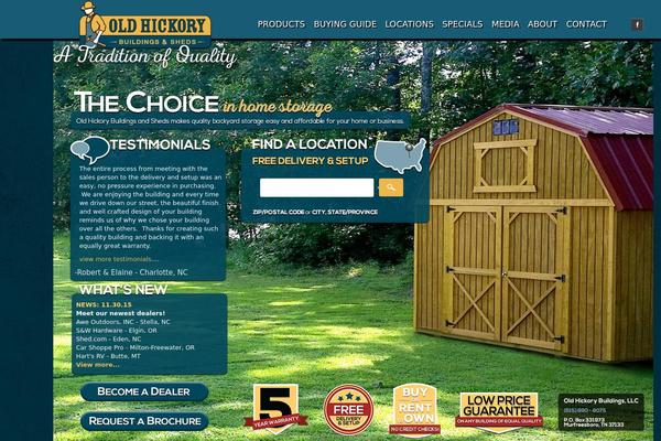 oldhickorysheds.com site used Old-hickory-buildings