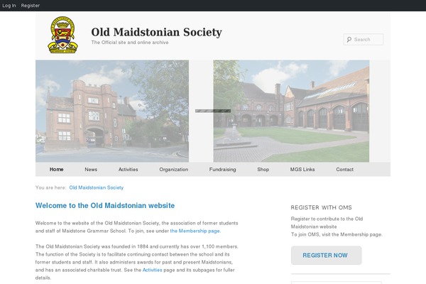 oldmaidstonian theme websites examples